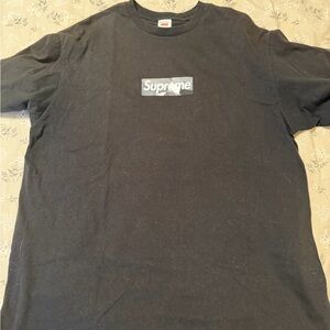Supreme Emilio Pucci Box Logo Tee Black (XL)